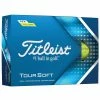 Titleist Tour Soft Yellow Golf Balls 2022