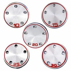 Scotty Cameron (Aftermarket) STAINLESS PUTTER WEIGHT FITS SCOTTY CAMERON (RED)