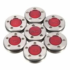 Scotty Cameron (Aftermarket) SCOTTY CAMERON TRANSLUCENT PUTTER WEIGHTS - AFTERMARKET (RED)