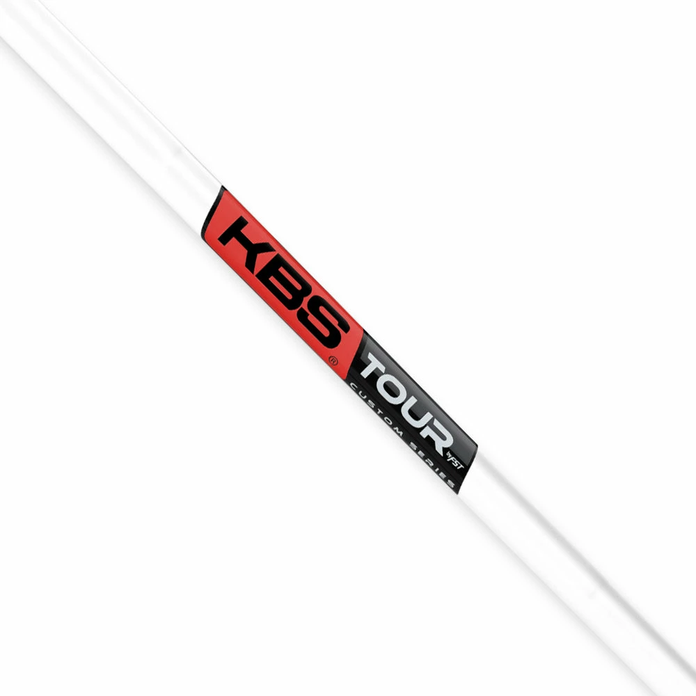 KBS TOUR CUSTOM WHITE MATTE/SIGNATURE RED SHAFTS (.355)