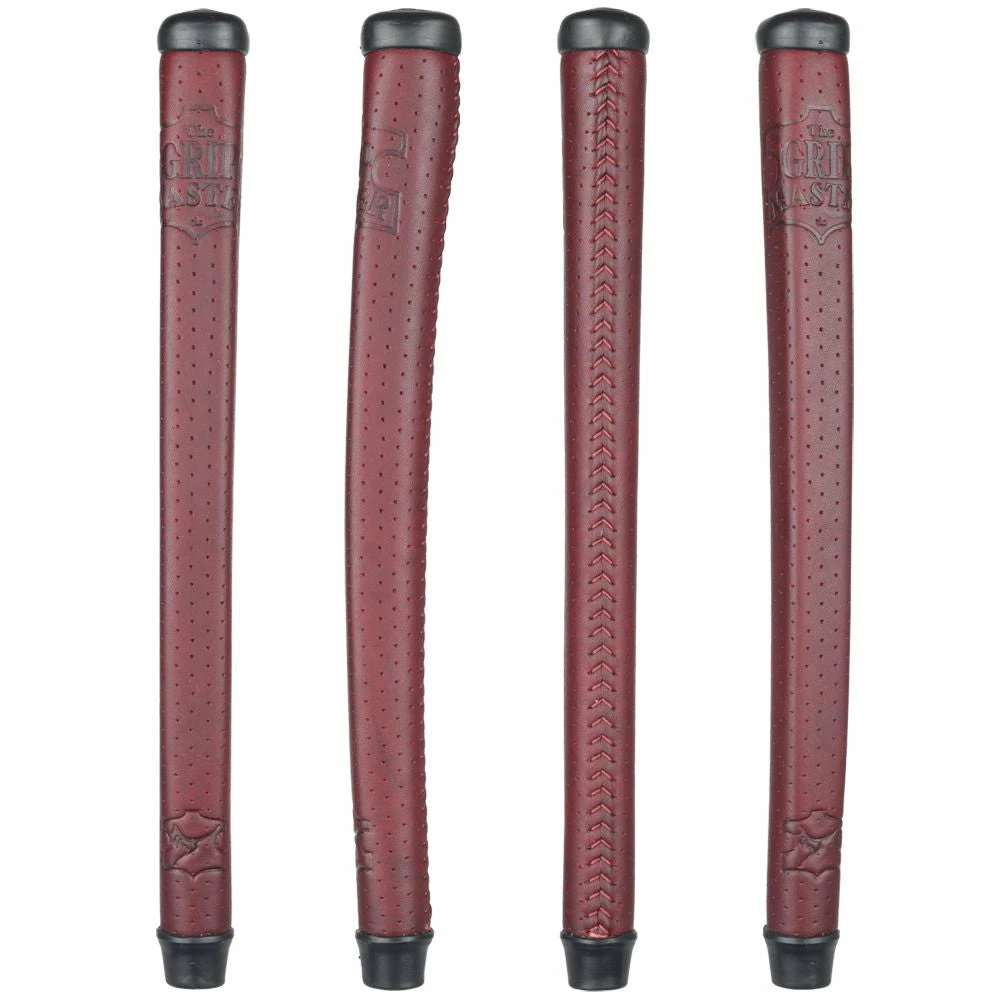 The Grip Master THE ROO LACED PUTTER GRIPS - DARK RED